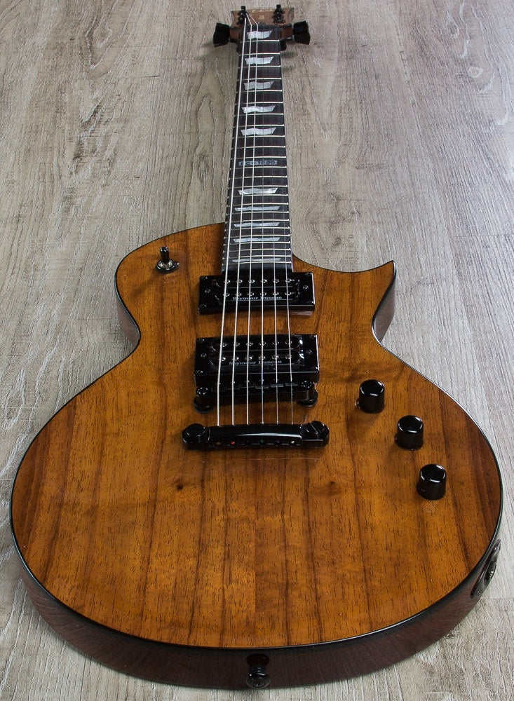 ESP LTD EC-1000 KNAT Koa Top Electric Guitar - Natural