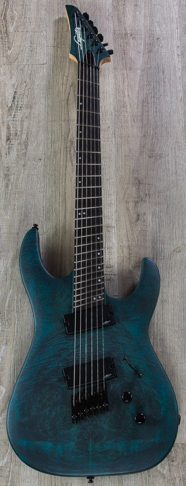 Legator Ninja 300-PRO Fanned Fret Electric Guitar - Blue Burl