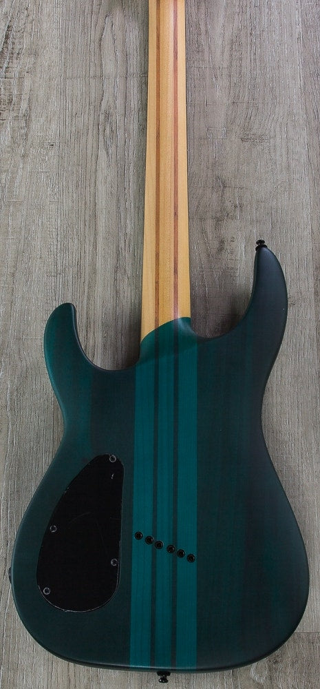 Legator Ninja 300-PRO Fanned Fret Electric Guitar - Blue Burl