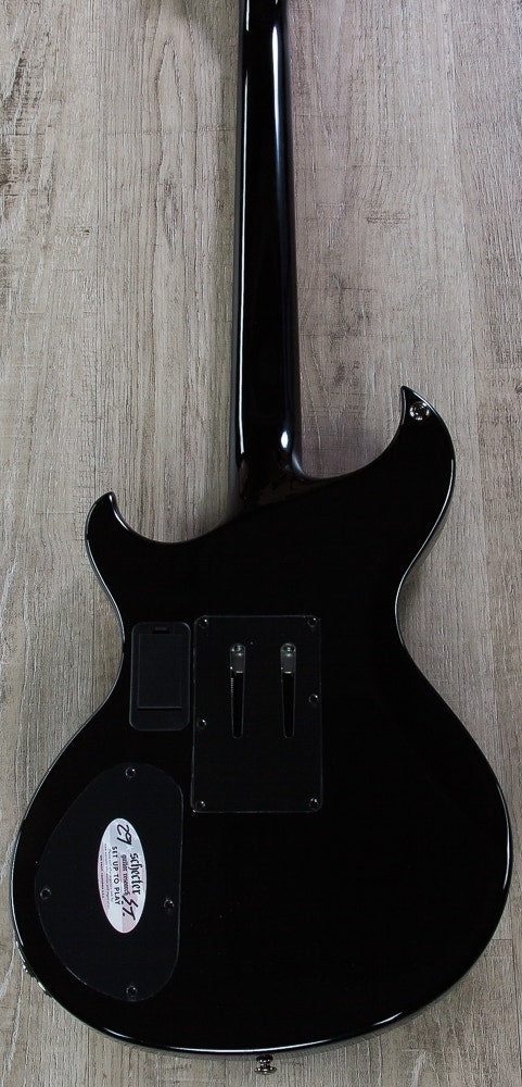 Schecter Jinxx Recluse-FR Floyd Rose Electric Guitar with EMG Pickups - Black