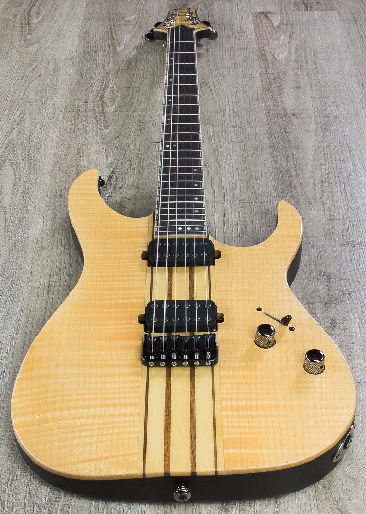 Schecter Banshee Elite-6 Electric Guitar Dual Humbuckers Gloss Natural Finish