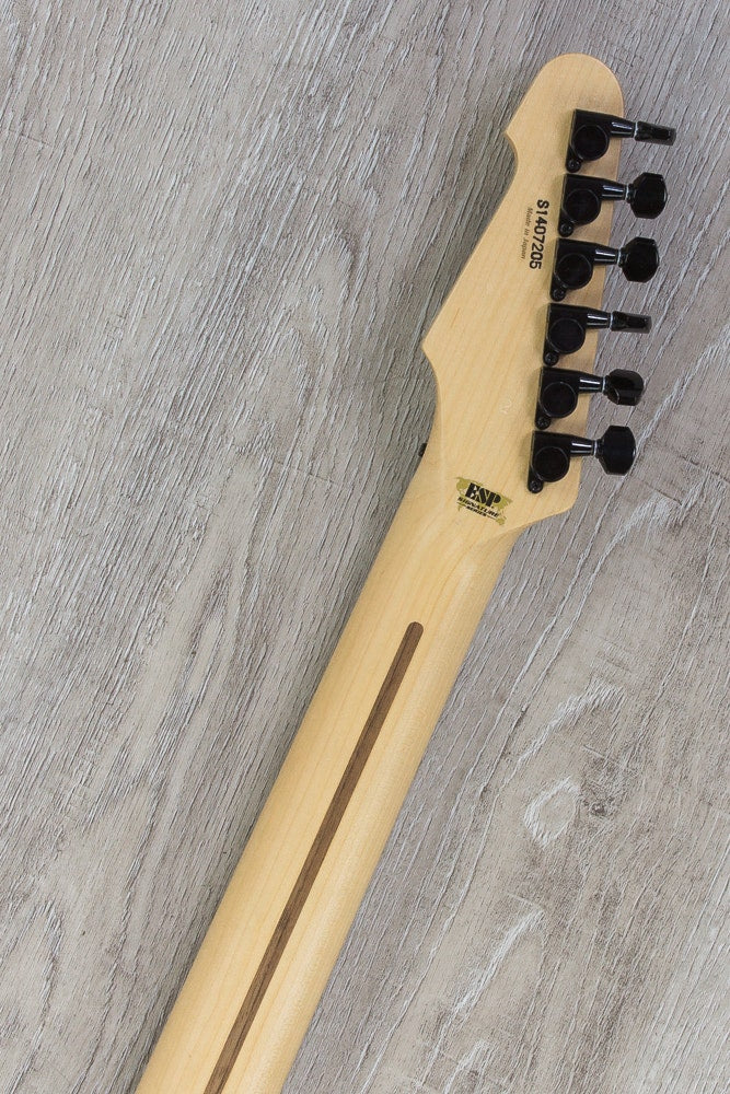 ESP Signature M-1 Electric Guitar, SIGNED by George Lynch, Hard Case - Yellow Tiger Finish (B-STOCK)