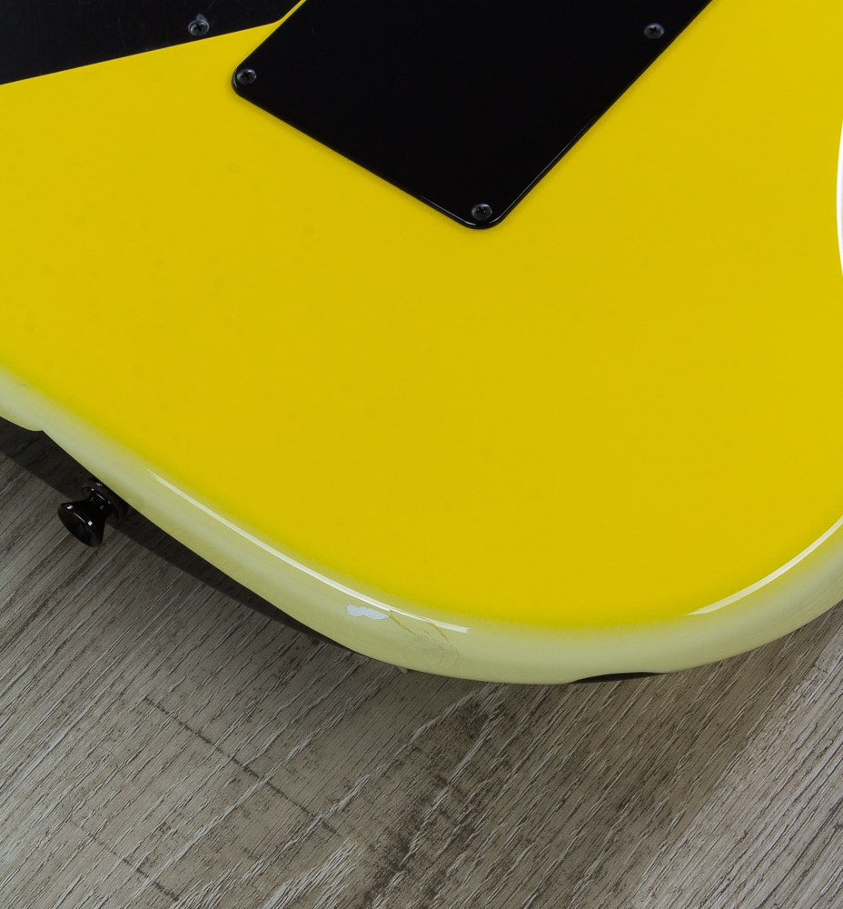 ESP Signature M-1 Electric Guitar, SIGNED by George Lynch, Hard Case - Yellow Tiger Finish (B-STOCK)