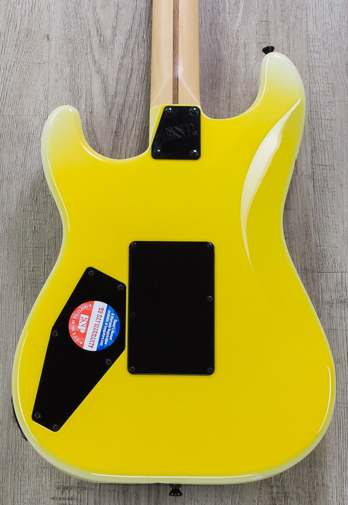 ESP Signature M-1 Electric Guitar, SIGNED by George Lynch, Hard Case - Yellow Tiger Finish (B-STOCK)