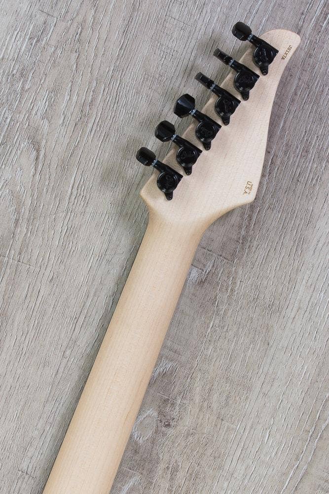 Suhr 80's Shred MKII Electric Guitar, Ebony Fingerboard, Case - Tiger Stripe