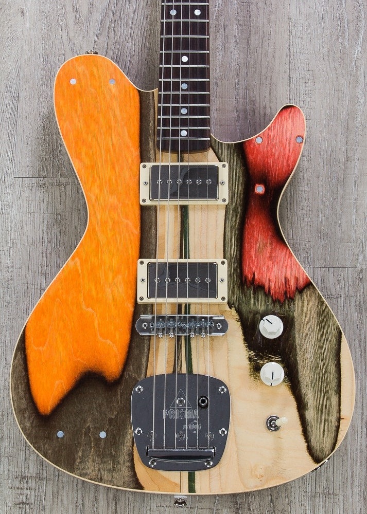 Prisma The Duke Custom Electric Guitar, Dave Allen Humbuckers, Mono Gig Bag (B-STOCK)