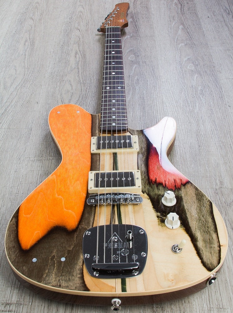 Prisma The Duke Custom Electric Guitar, Dave Allen Humbuckers, Mono Gig Bag (B-STOCK)