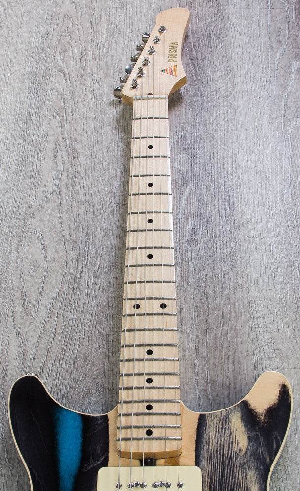Prisma Syndicate Custom Electric Guitar, McNelly P90 Pickups, Mono Gig Bag