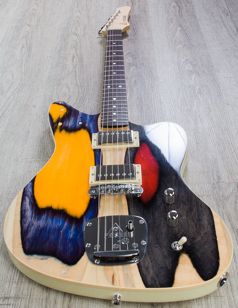 Prisma Toledo Custom Electric Guitar, Dave Allen Humbuckers, Mono Gig Bag