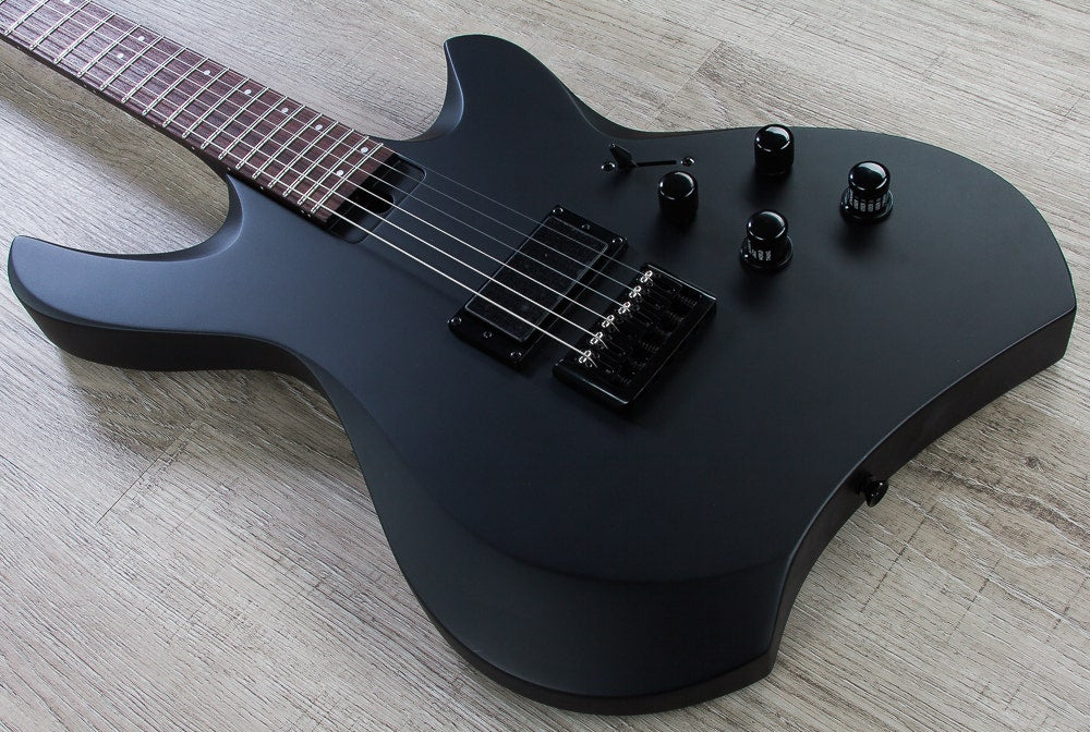 Line 6 Variax Shuriken Baritone Electric Guitar - Matte Satin Black