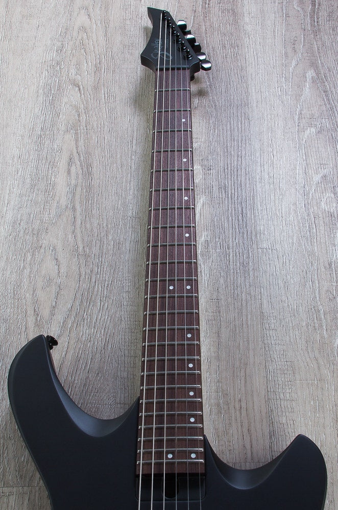 Line 6 Variax Shuriken Baritone Electric Guitar - Matte Satin Black