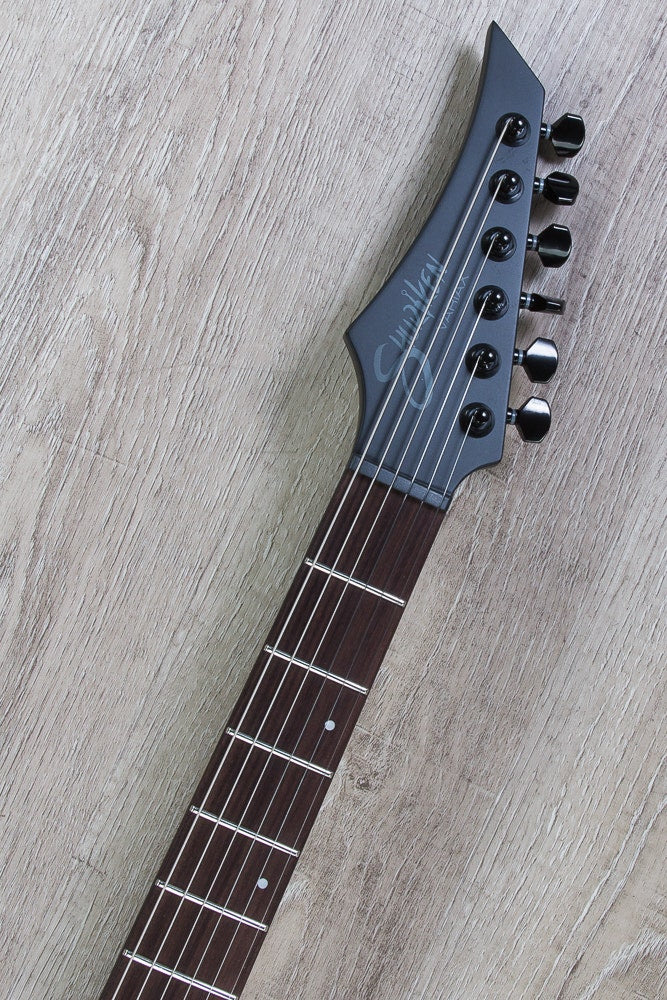 Line 6 Variax Shuriken Baritone Electric Guitar - Matte Satin Black