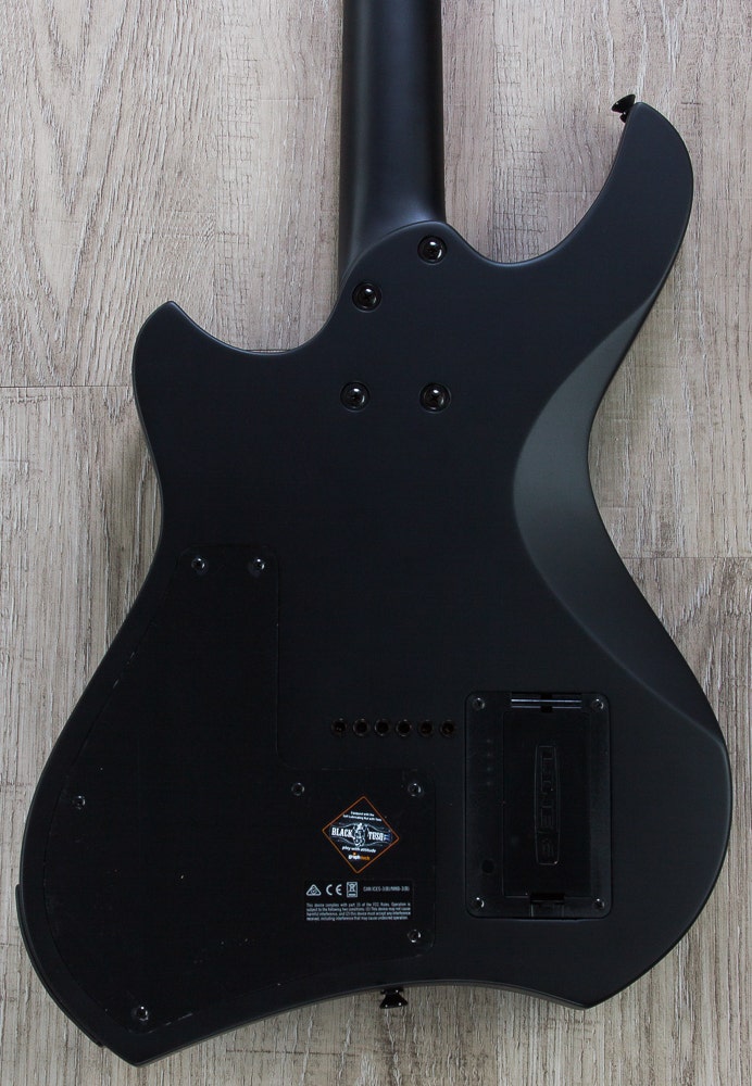 Line 6 Variax Shuriken Baritone Electric Guitar - Matte Satin Black