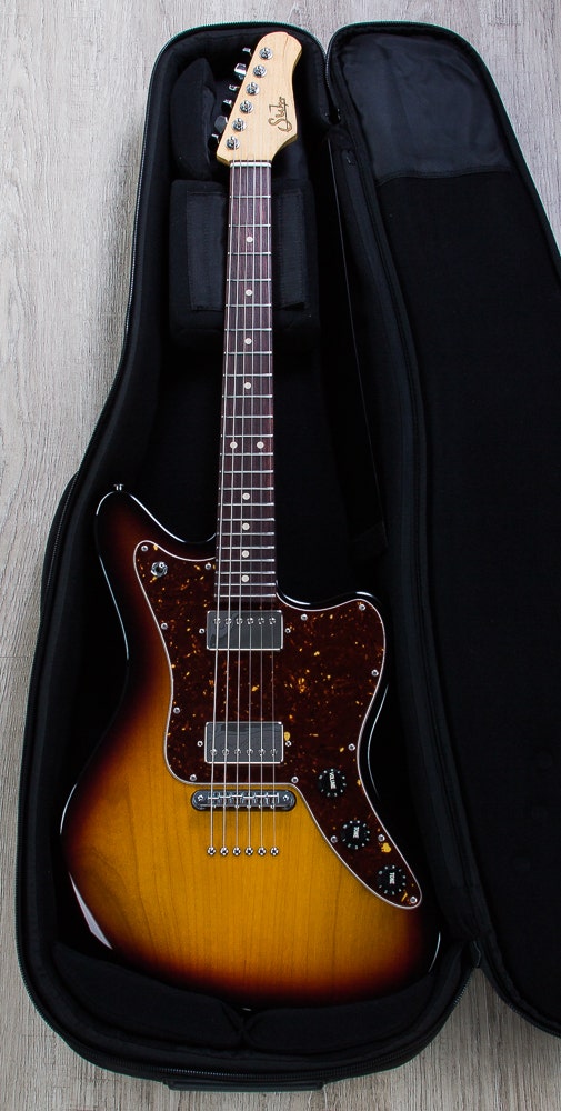 Suhr Classic JM Pro Electric Guitar, Indian Rosewood Fretboard, TonePros TP6, HH - 3-Tone Burst
