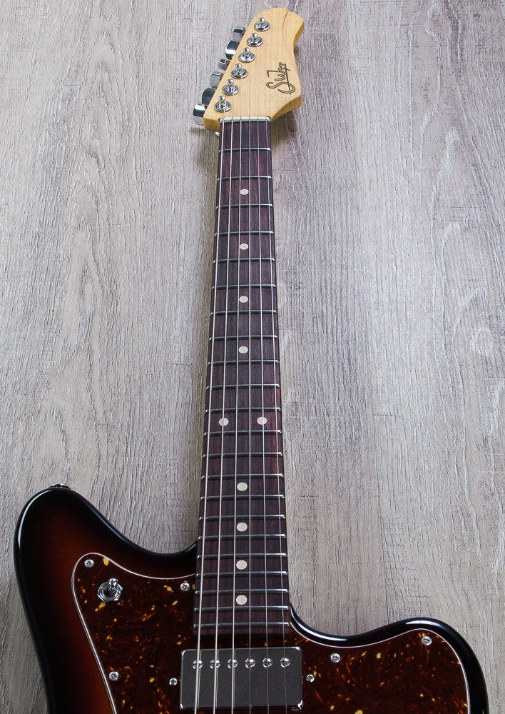 Suhr Classic JM Pro Electric Guitar, Indian Rosewood Fretboard, TonePros TP6, HH - 3-Tone Burst