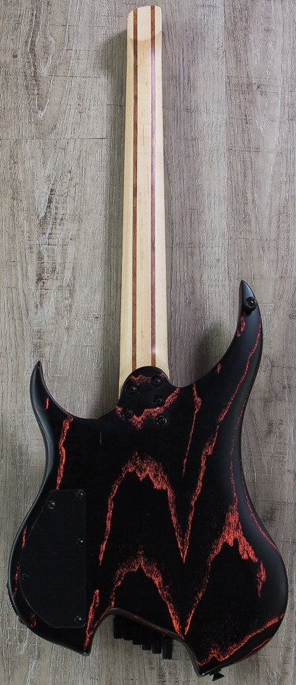 Legator GHFB6 Ghost Bolt-On Fanned Fret 6-String Electric Guitar - Scarlet Ash