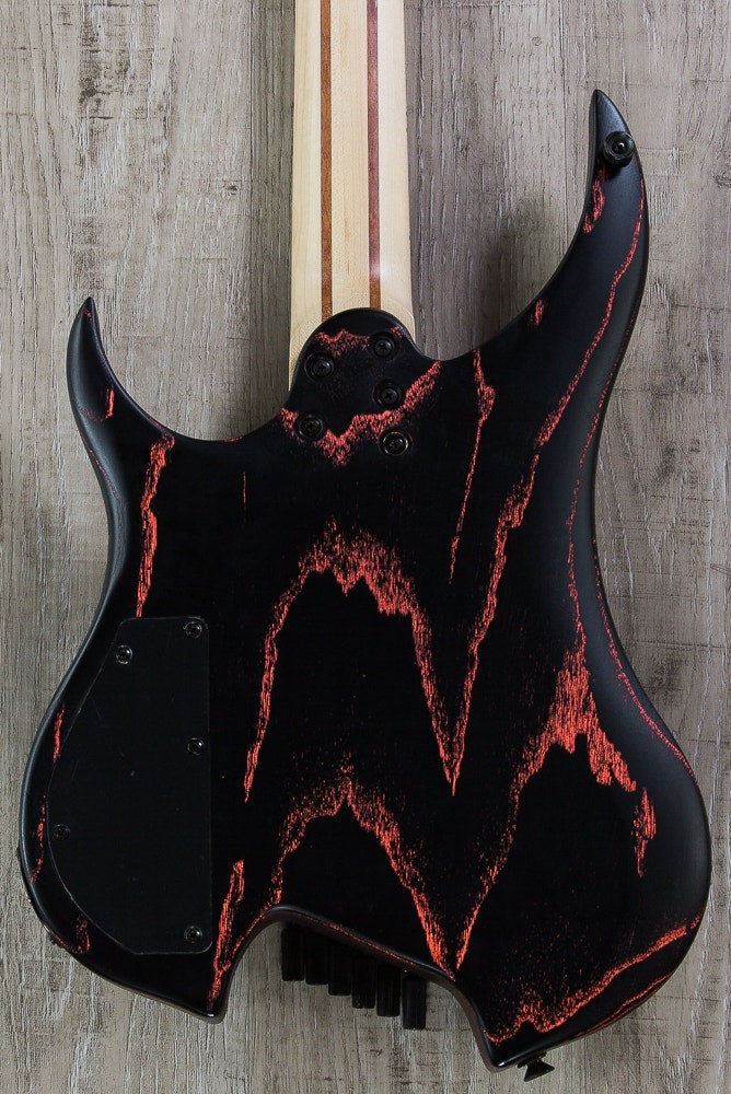 Legator GHFB6 Ghost Bolt-On Fanned Fret 6-String Electric Guitar - Scarlet Ash