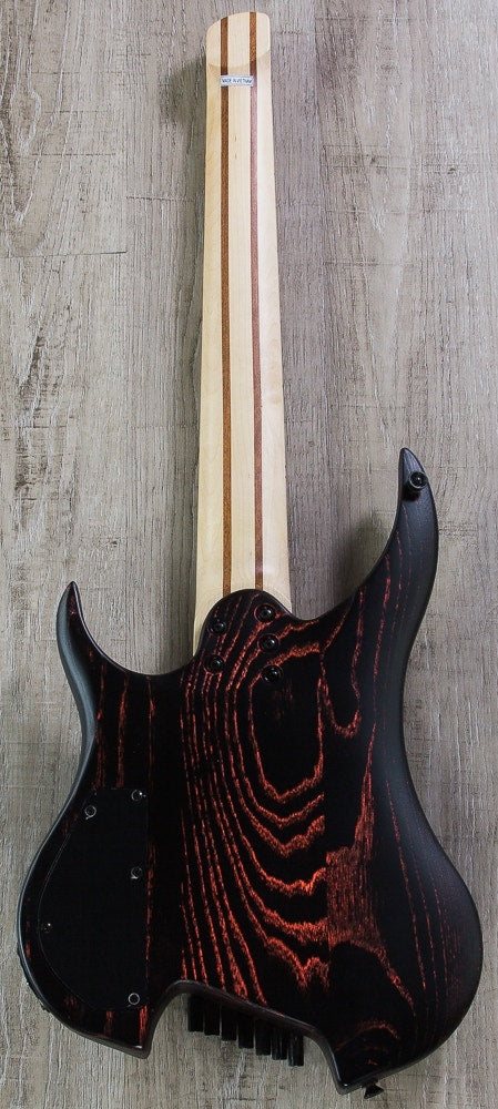 Legator GHFB7 Ghost Bolt-On Fanned Fret 7-String Electric Guitar - Scarlet Ash