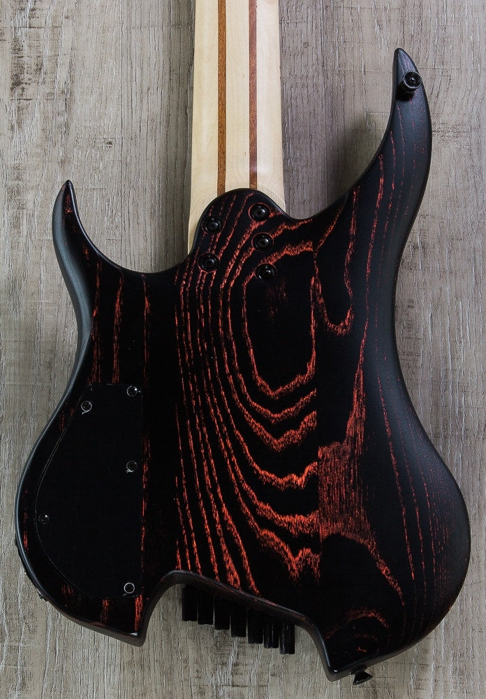 Legator GHFB7 Ghost Bolt-On Fanned Fret 7-String Electric Guitar - Scarlet Ash