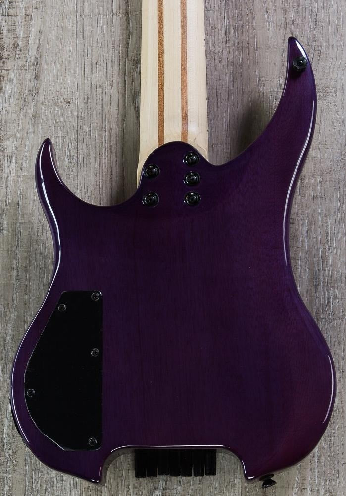 Legator GHB7 Ghost Bolt-On Standard Fret 7-String Electric Guitar - Purple Burst Burl