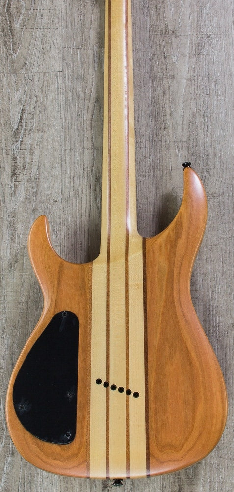 Legator Ninja R 300-Pro Fanned-Fret Electric Guitar - Natural Burl