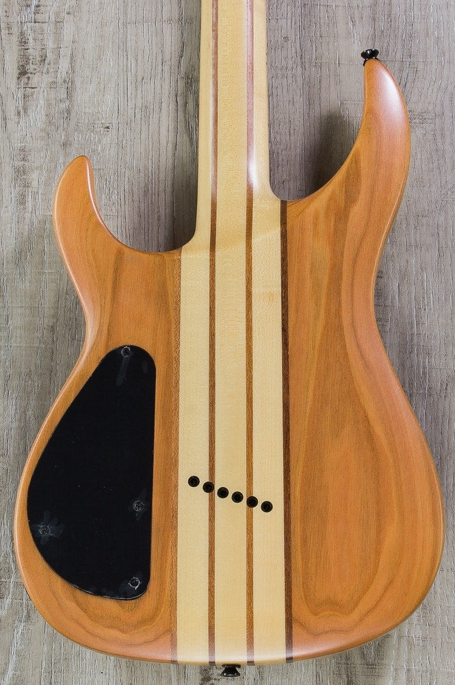 Legator Ninja R 300-Pro Fanned-Fret Electric Guitar - Natural Burl