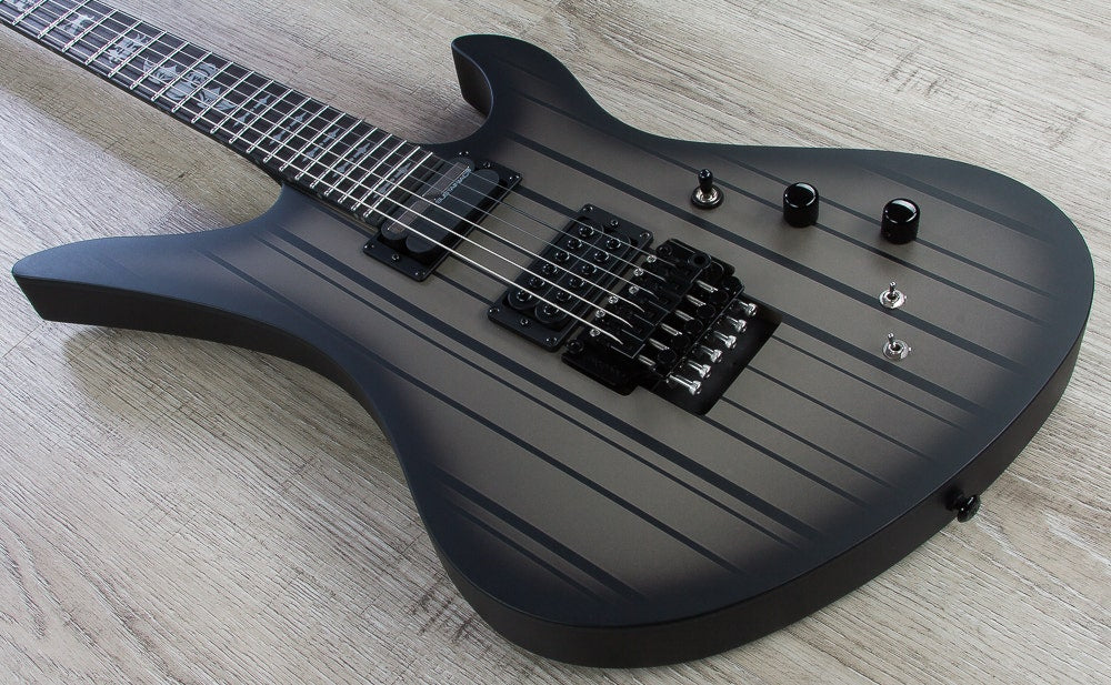Schecter Synyster Custom-S Electric Guitar with Seymour Duncan Bridge Pickup in Satin Dark Earth Burst