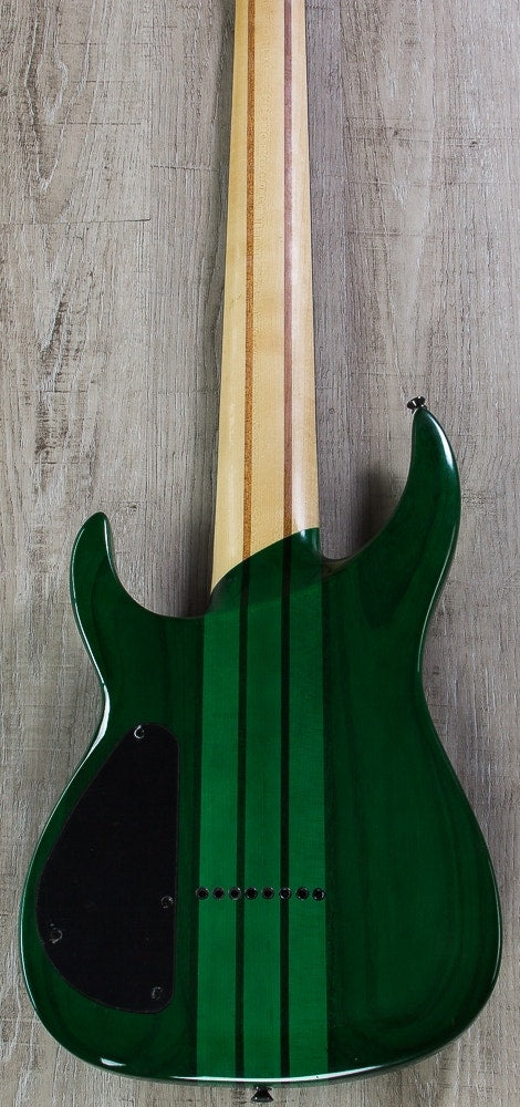 Legator Ninja 300-Pro 8-String Electric Guitar - Emerald Burst Quilted Maple
