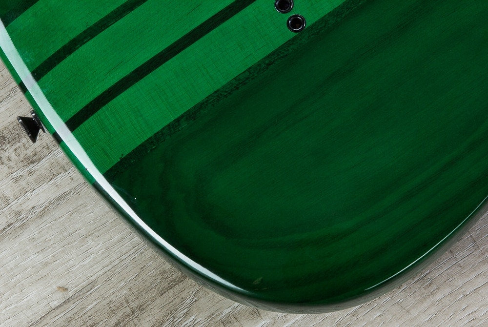 Legator Ninja 300-Pro 8-String Electric Guitar - Emerald Burst Quilted Maple