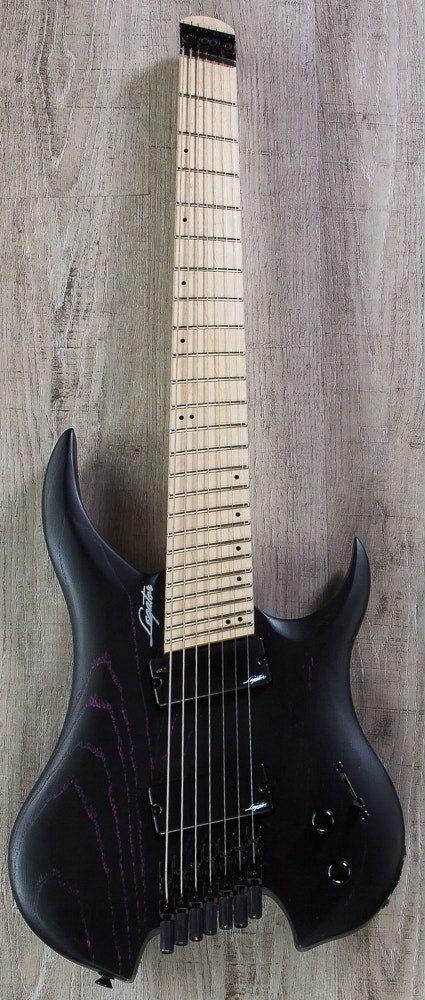 Legator GHFB7 Ghost Bolt-On Fanned Fret 7-String Electric Guitar - Purple Ash