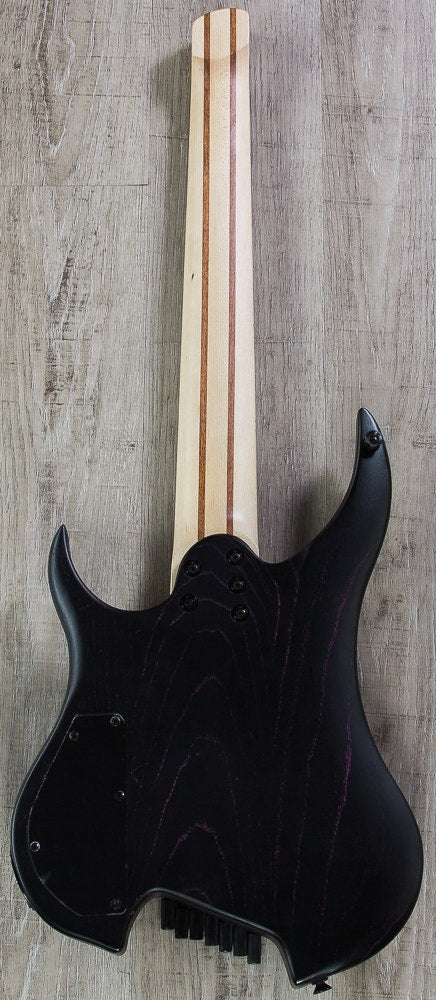 Legator GHFB7 Ghost Bolt-On Fanned Fret 7-String Electric Guitar - Purple Ash