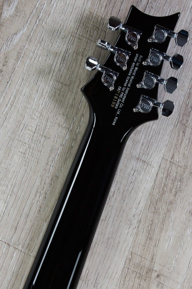 Paul Reed Smith SE Custom 24 7-String Electric Guitar Black Finish with Gig Bag