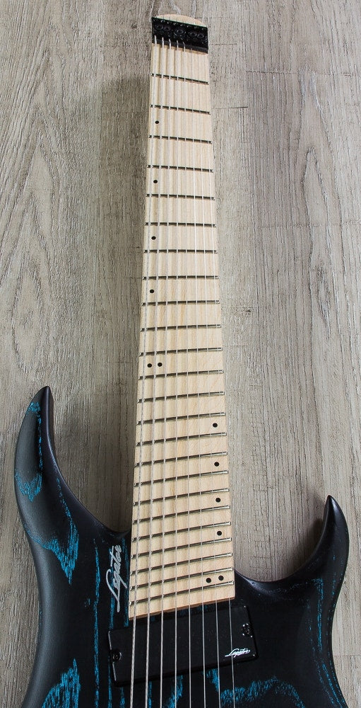 Legator GHFB8 Ghost Bolt-On Fanned Fret 8-String Electric Guitar - Blue Ash