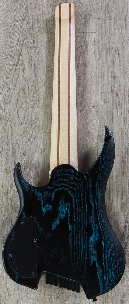 Legator GHFB8 Ghost Bolt-On Fanned Fret 8-String Electric Guitar - Blue Ash
