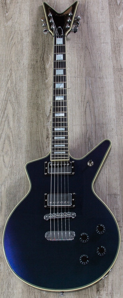 Dean Cadi 40th Anniversary Electric Guitar, Ebony Fingerboard - Flip Blue/Purple