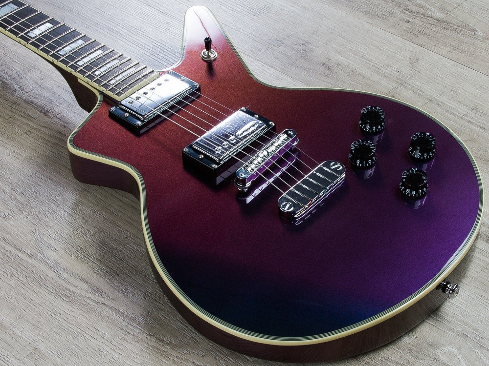 Dean Cadi 40th Anniversary Electric Guitar, Ebony Fingerboard - Flip Blue/Purple