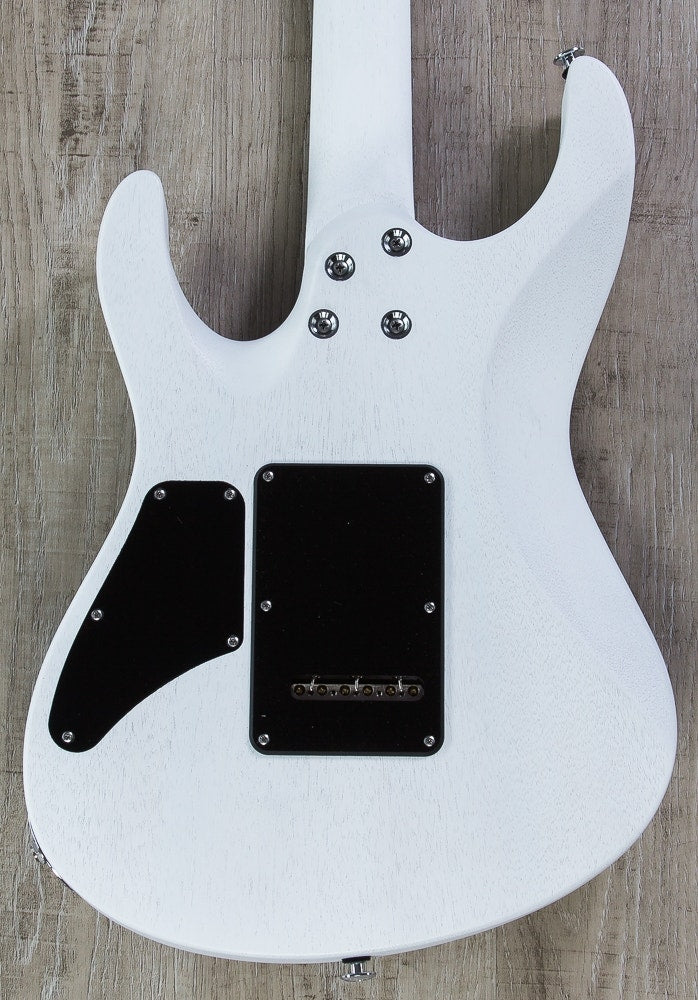 Suhr Modern Satin Electric Guitar, Indian Rosewood Fingerboard, HSH, Gotoh 510 Bridge, Gig Bag - White Satin