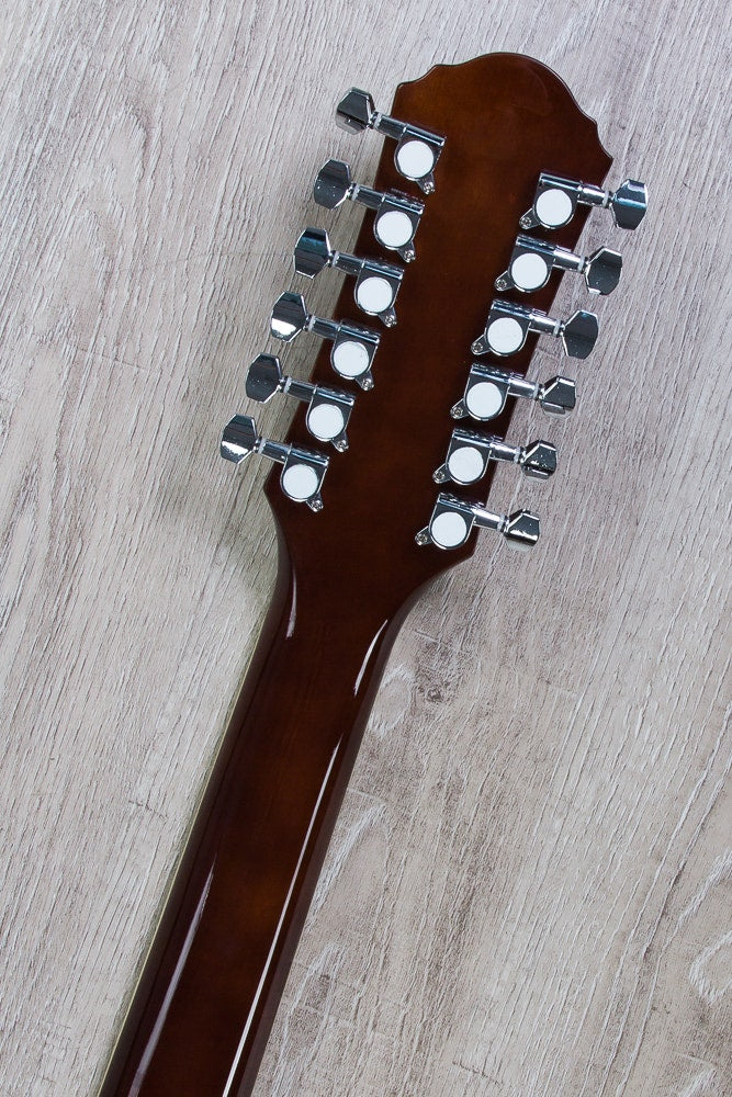 Oscar Schmidt OD312CE 12-String Acoustic-Electric Guitar - Spalted Maple Exclusive