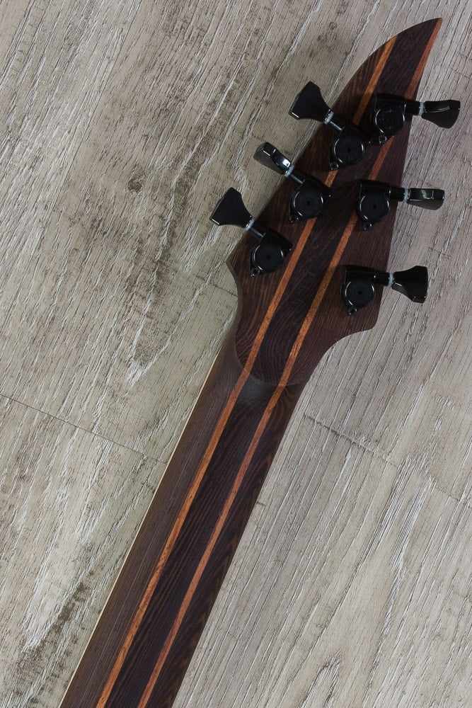 Skervesen 4AP Soul 6 Electric Guitar, Flamed Maple, Bare Knuckle Aftermath Pickups, Hiscox Case - Graphite Burst