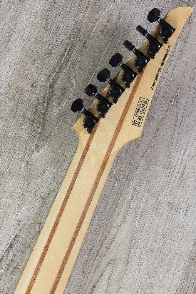 Legator NOD7 Ninja Overdrive 300-PRO 7-String Electric Guitar, Maple Fingerboard - Jupiter Burst Burl