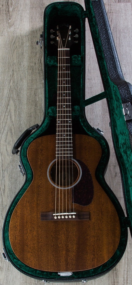 Guild M-20E Concert Acoustic-Electric Guitar, LR Baggs Pickup, Hardshell Case - Natural