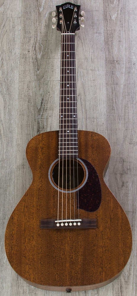 Guild M-20E Concert Acoustic-Electric Guitar, LR Baggs Pickup, Hardshell Case - Natural