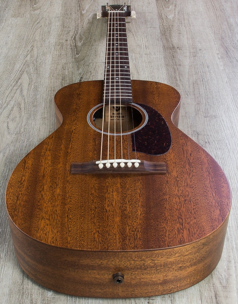 Guild M-20E Concert Acoustic-Electric Guitar, LR Baggs Pickup, Hardshell Case - Natural