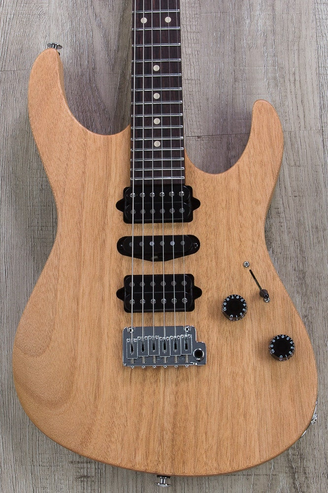 Suhr Modern Satin Electric Guitar, Indian Rosewood Fingerboard, 510 Gotoh Bridge, HSH - Natural Satin