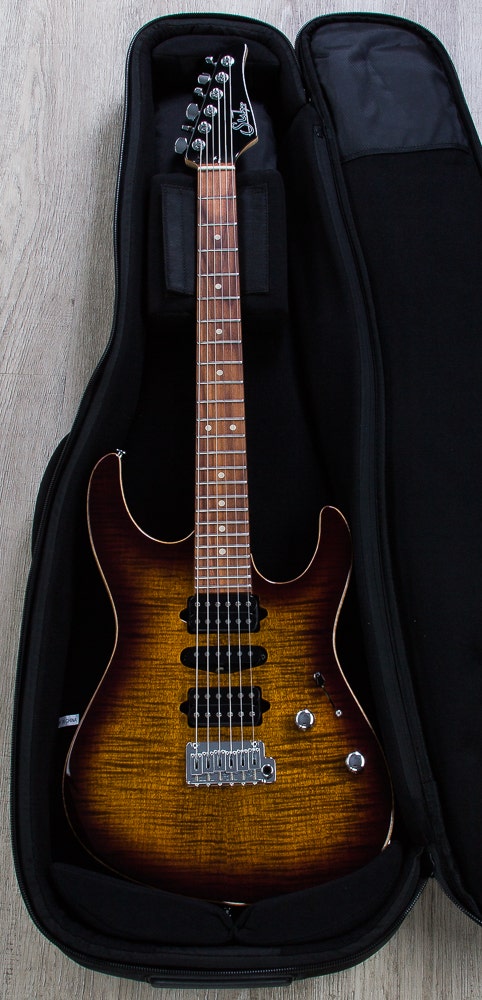 Suhr Modern Pro Electric Guitar, Pau Ferro Fingerboard, Flamed Maple Top, 510 Gotoh Bridge, HSH - Bengal Burst
