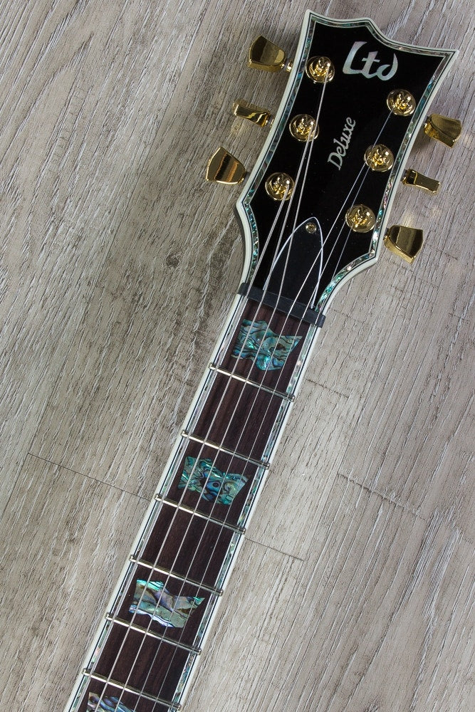 ESP LTD EC-1000 Electric Guitar, Rosewood Fingerboard, EMG Pickups - Black