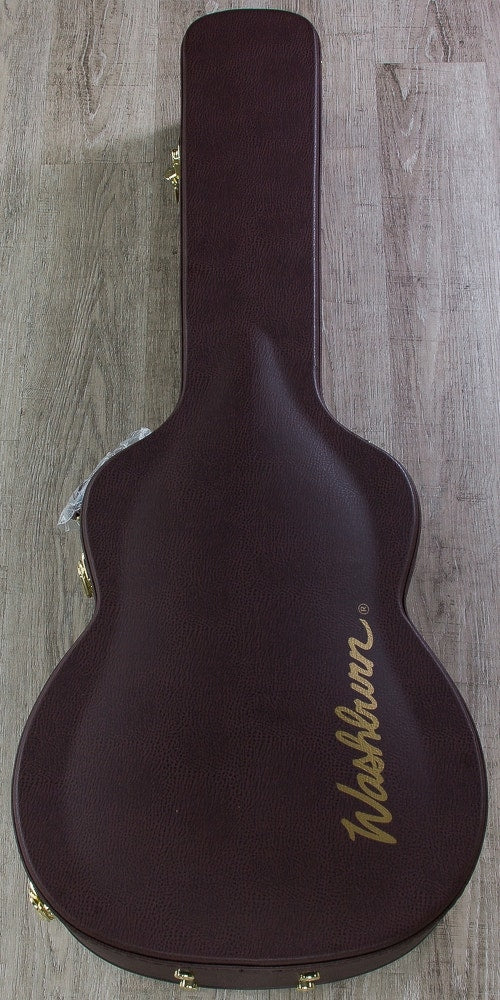 Washburn RSG200SWVSK Revival Solo Deluxe Acoustic Guitar with Hardshell Case - 39 Vintage Sunburst