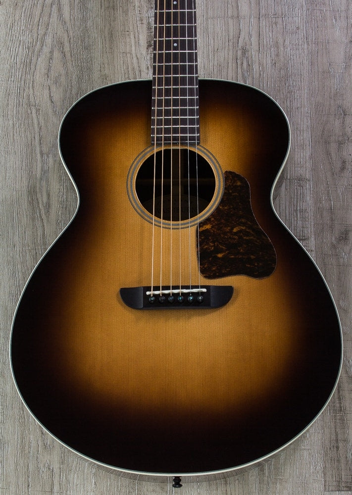 Washburn RSG200SWVSK Revival Solo Deluxe Acoustic Guitar with Hardshell Case - 39 Vintage Sunburst