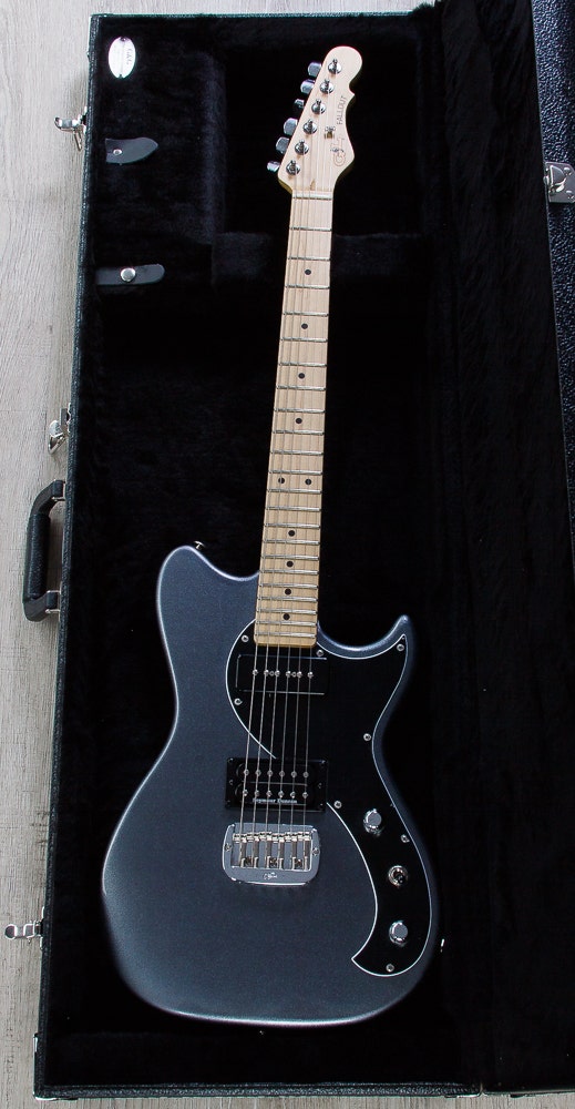 G&L USA Fallout Electric Guitar, Maple Fingerboard - Graphite Metallic