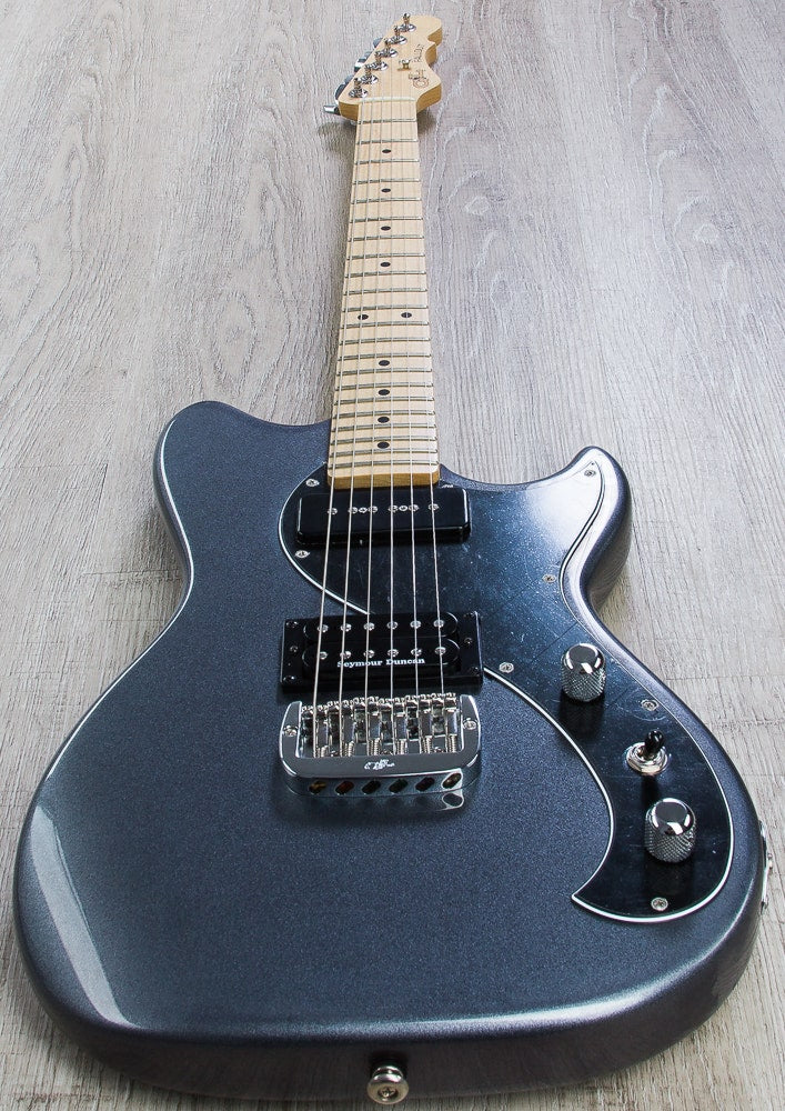G&L USA Fallout Electric Guitar, Maple Fingerboard - Graphite Metallic